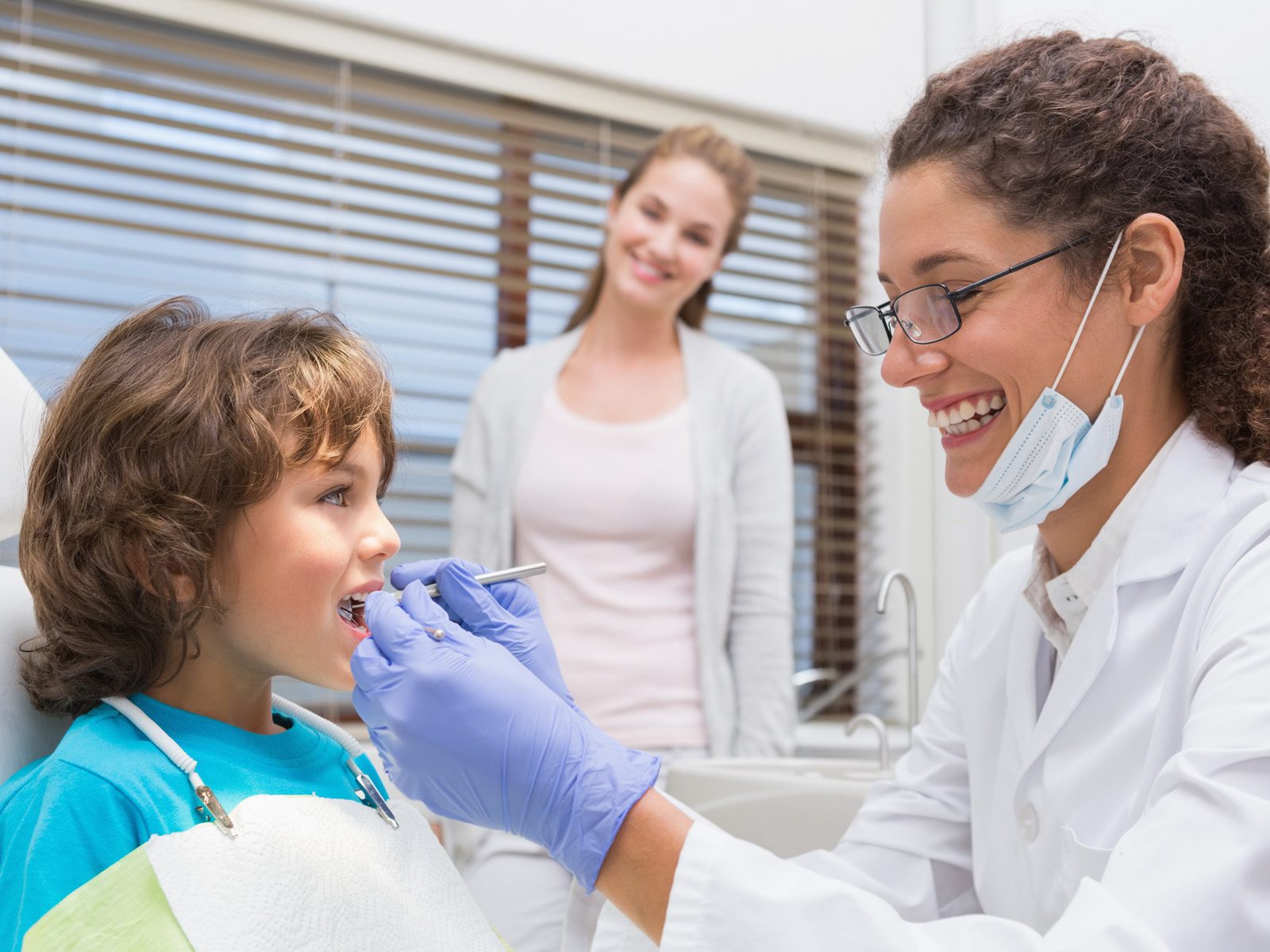 What are the pediatric dental care services?